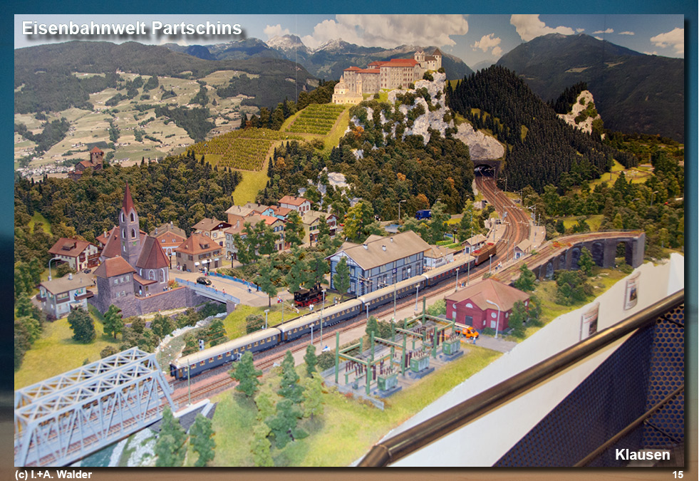 Eisenbahnwelt Partschins