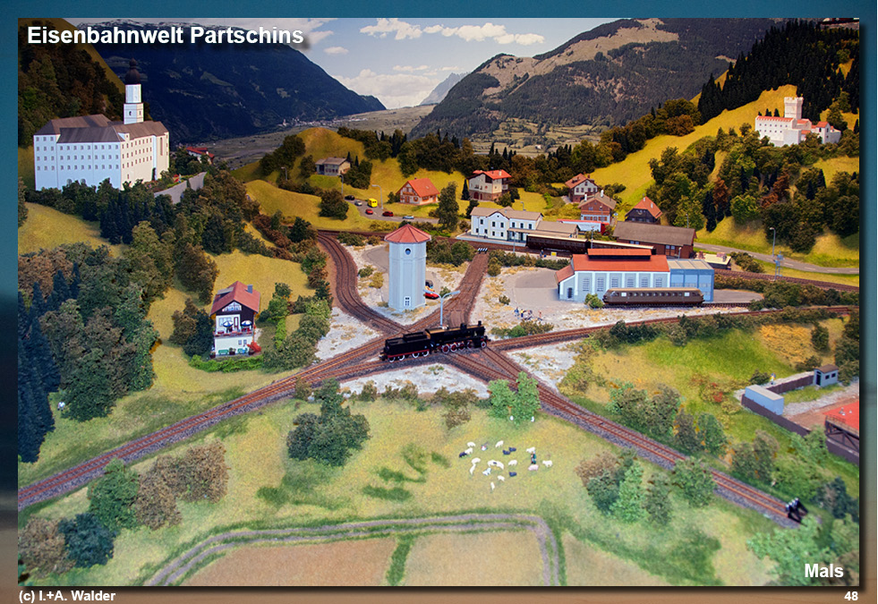 Eisenbahnwelt Partschins