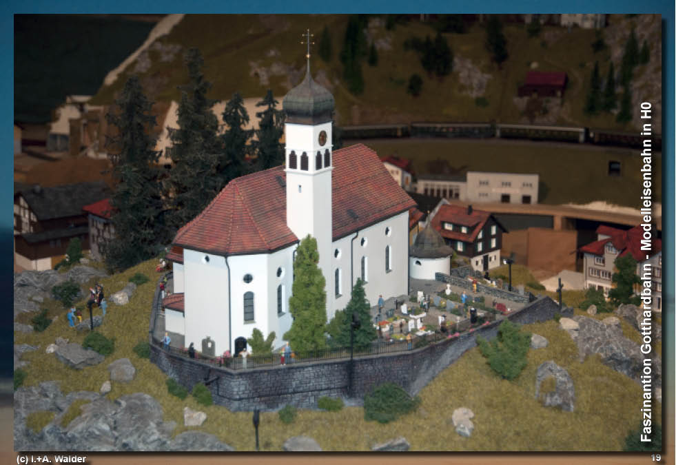 Eisenbahnmagazin Gotthardbahn von Erstfeld nach Göschenen