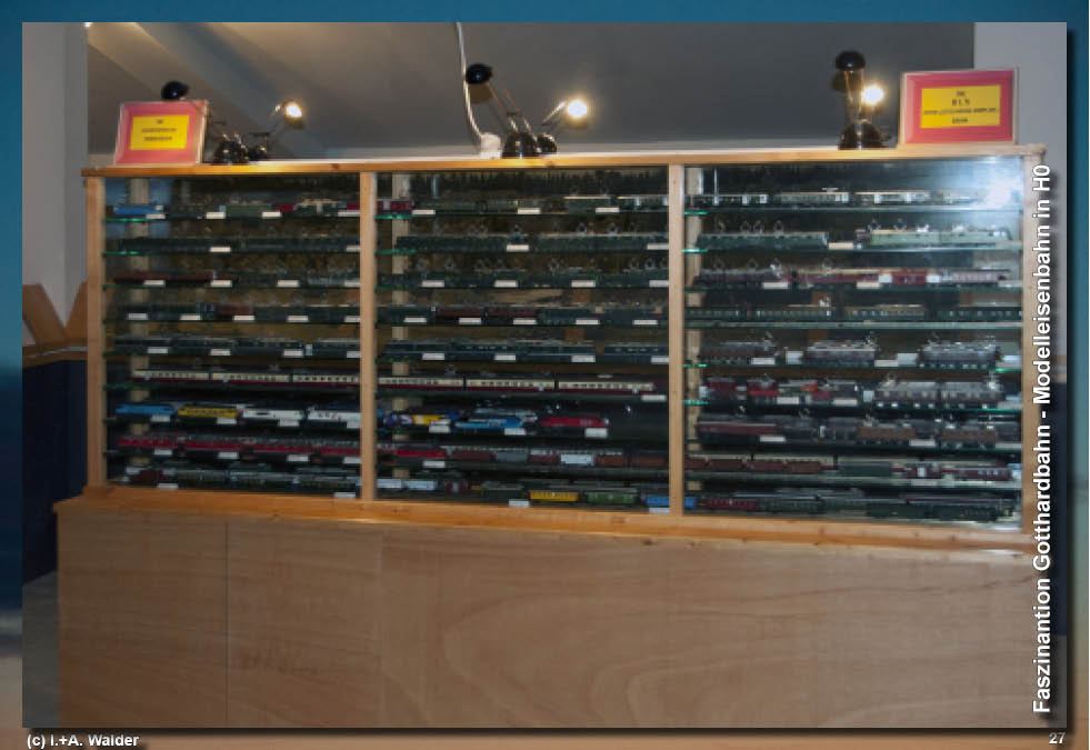 Eisenbahnmagazin Gotthardbahn von Erstfeld nach Göschenen