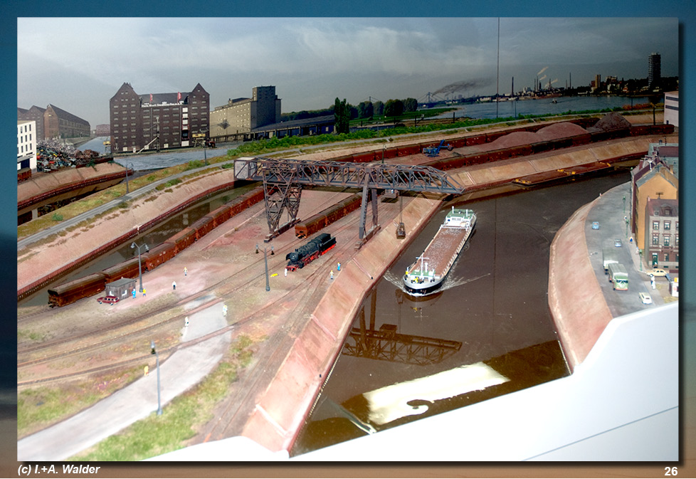 Modellbahnwelt Oberhausen - von Bochum-Dahlhausen zum Duisburger Hafen