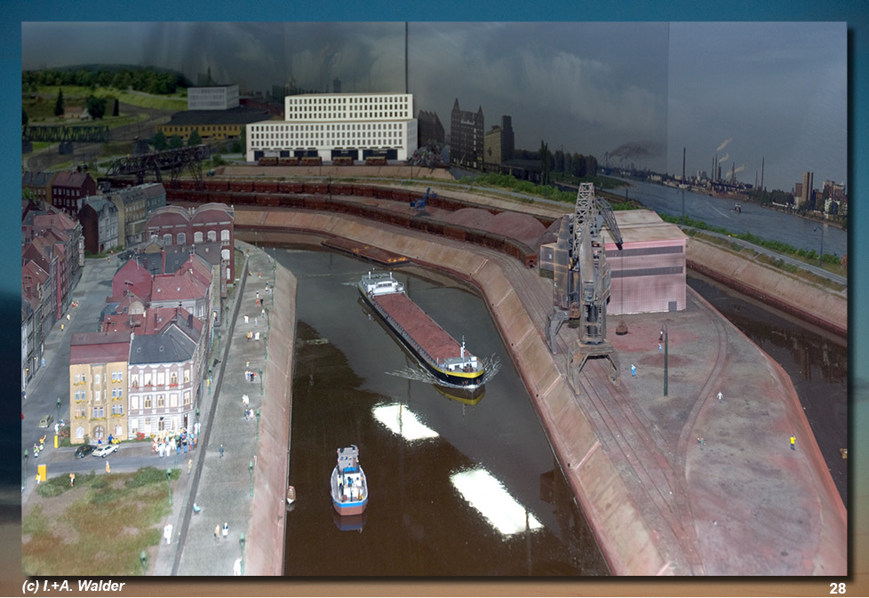 Modellbahnwelt Oberhausen - von Bochum-Dahlhausen zum Duisburger Hafen