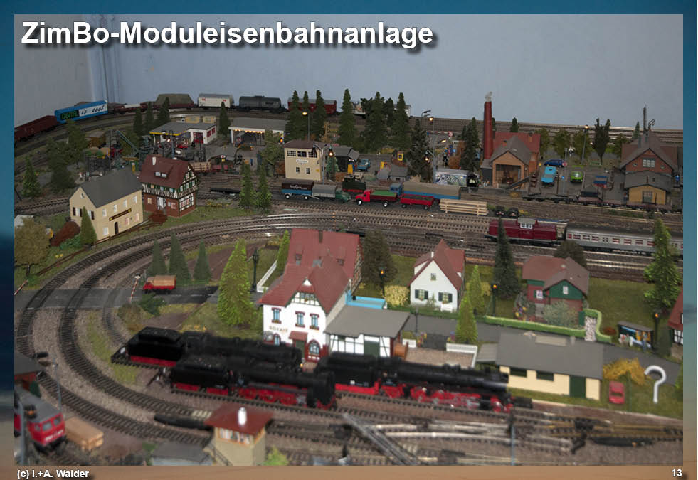 Eisenbahnmagazin ZimBo-Moduleisenbahnanlage
