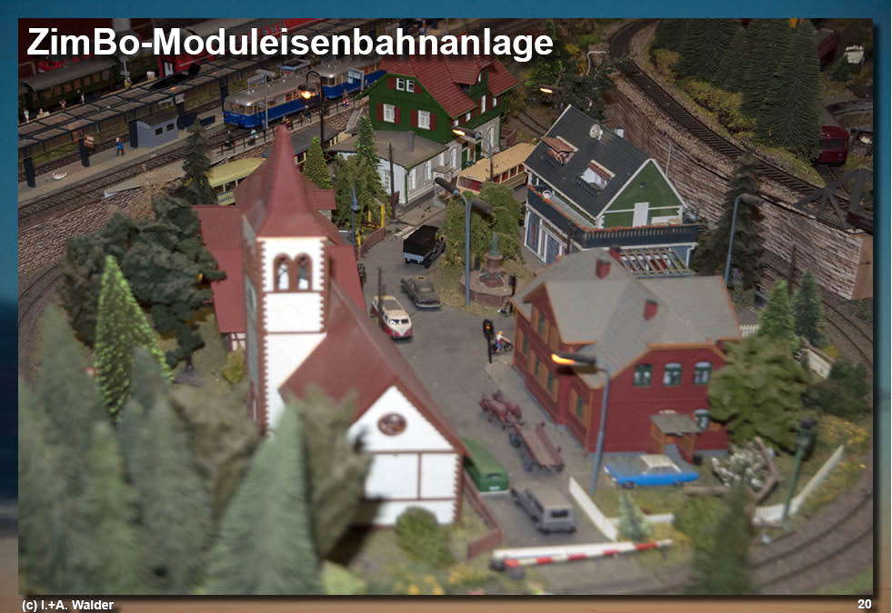 Eisenbahnmagazin ZimBo-Moduleisenbahnanlage