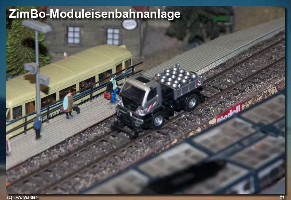 Eisenbahnmagazin ZimBo-Moduleisenbahnanlage