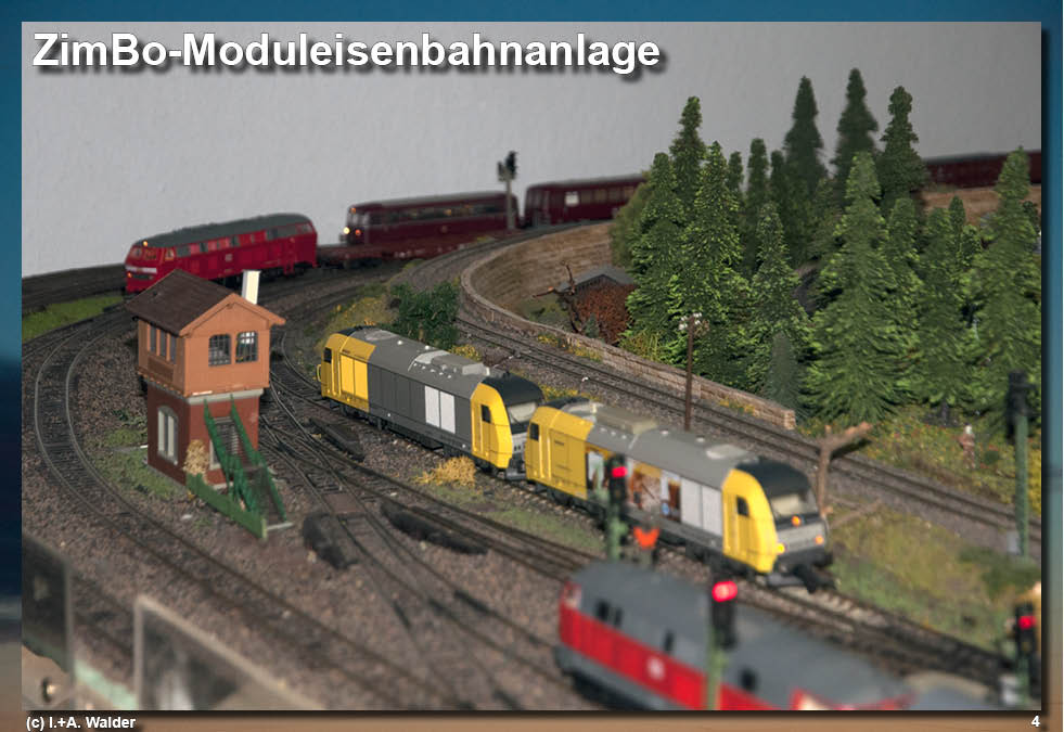 Eisenbahnmagazin ZimBo-Moduleisenbahnanlage