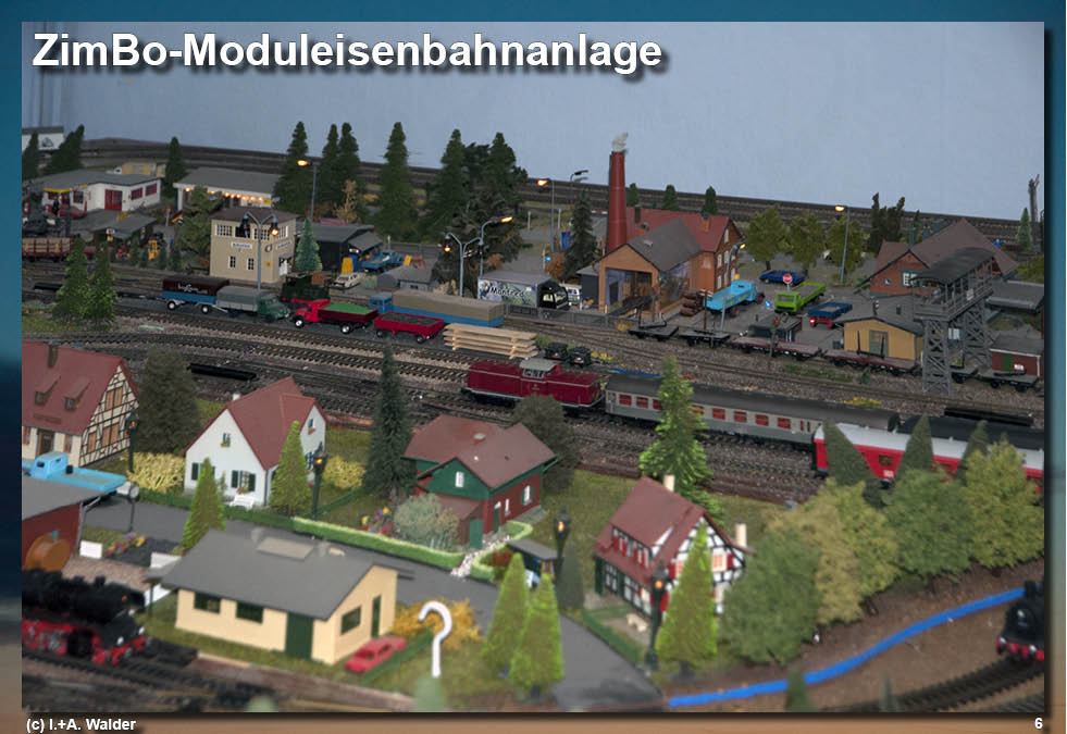 Eisenbahnmagazin ZimBo-Moduleisenbahnanlage