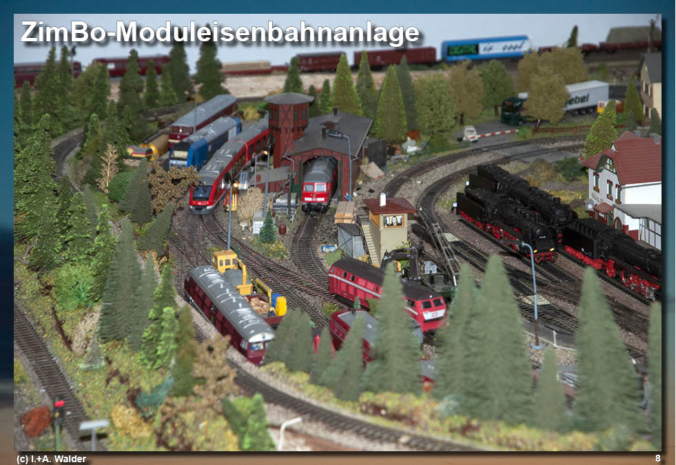 Eisenbahnmagazin ZimBo-Moduleisenbahnanlage