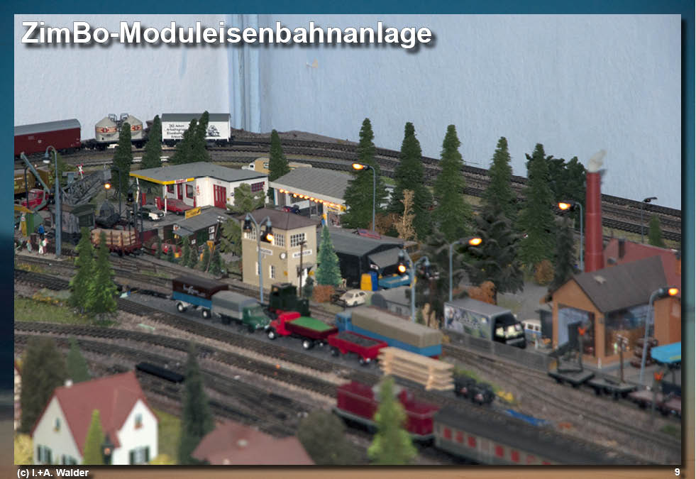 Eisenbahnmagazin ZimBo-Moduleisenbahnanlage