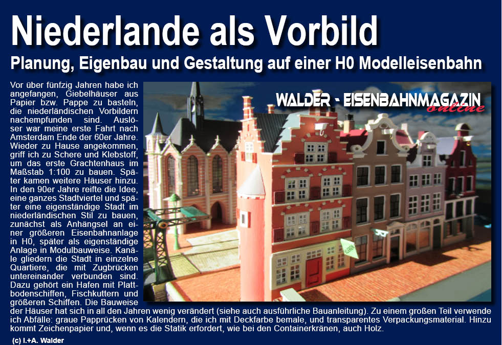 Modelleisenbahn Niederlande