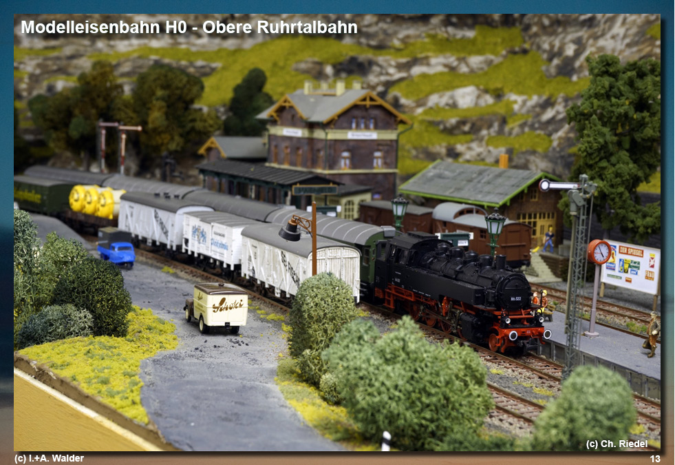 Eisenbahnmagazin Modelleisenbahnanlage H0 - Obere Ruhrtalbahn