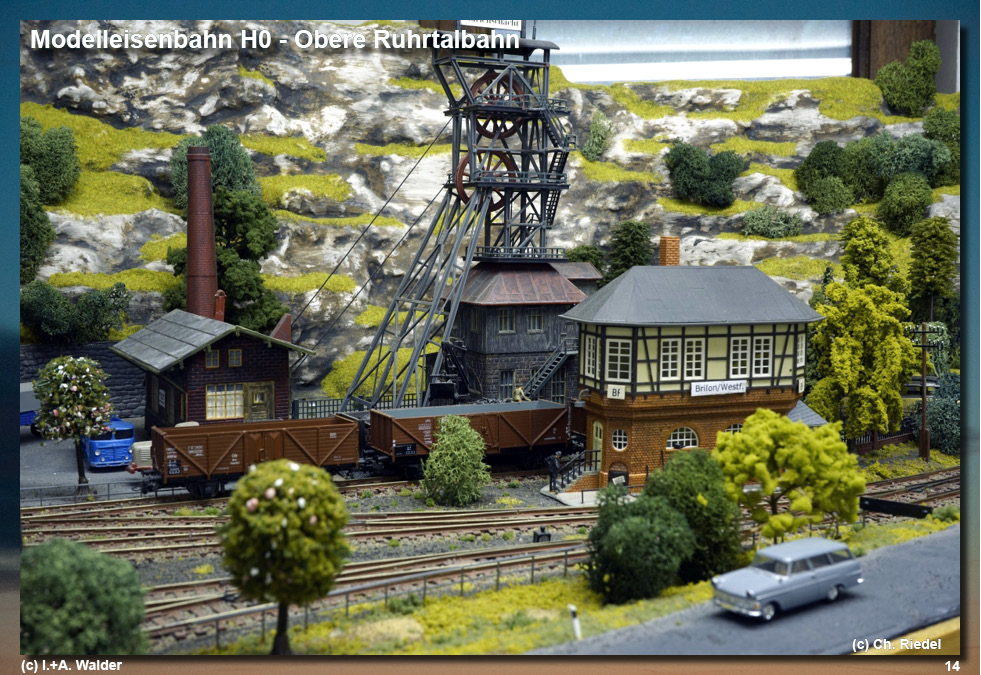 Eisenbahnmagazin Modelleisenbahnanlage H0 - Obere Ruhrtalbahn