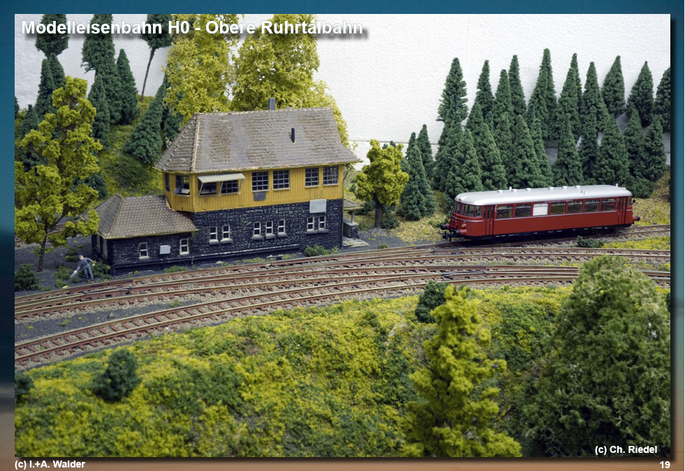 Eisenbahnmagazin Modelleisenbahnanlage H0 - Obere Ruhrtalbahn