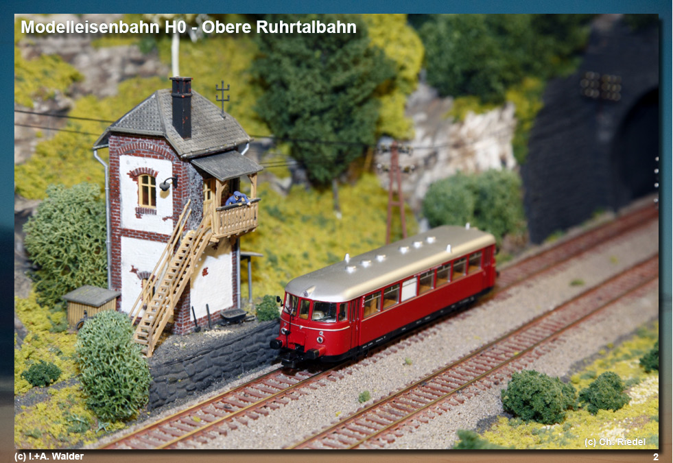 Eisenbahnmagazin Modelleisenbahnanlage H0 - Obere Ruhrtalbahn