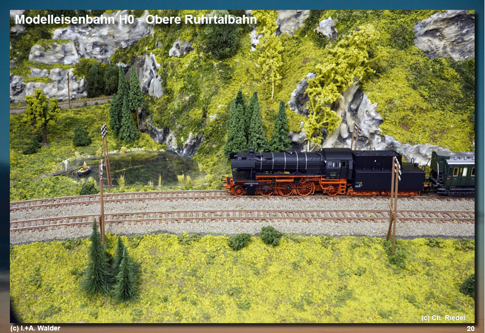 Eisenbahnmagazin Modelleisenbahnanlage H0 - Obere Ruhrtalbahn