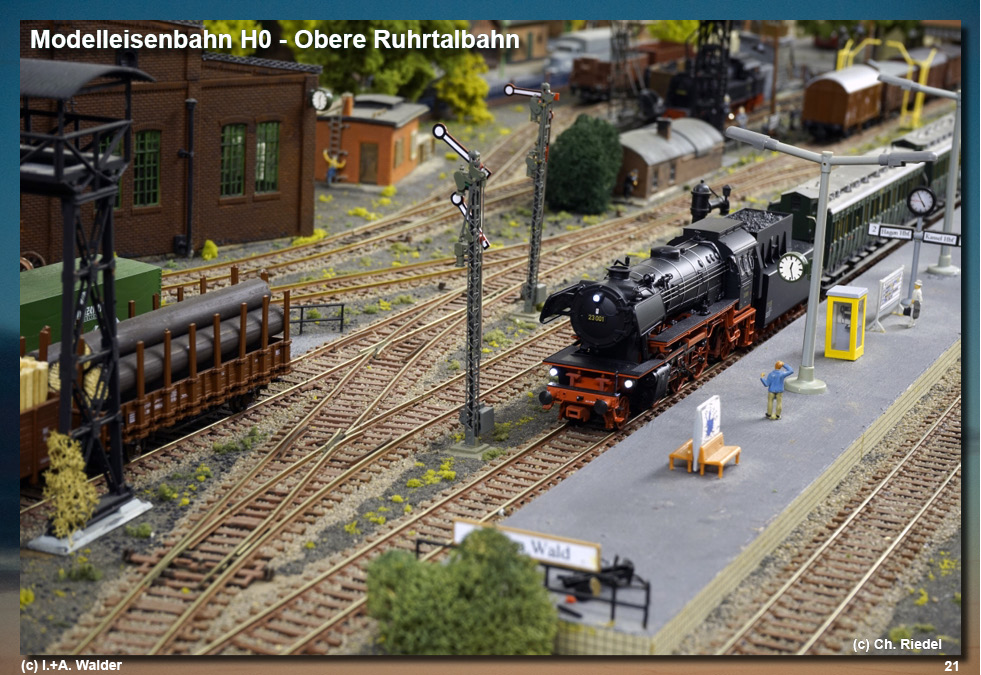 Eisenbahnmagazin Modelleisenbahnanlage H0 - Obere Ruhrtalbahn