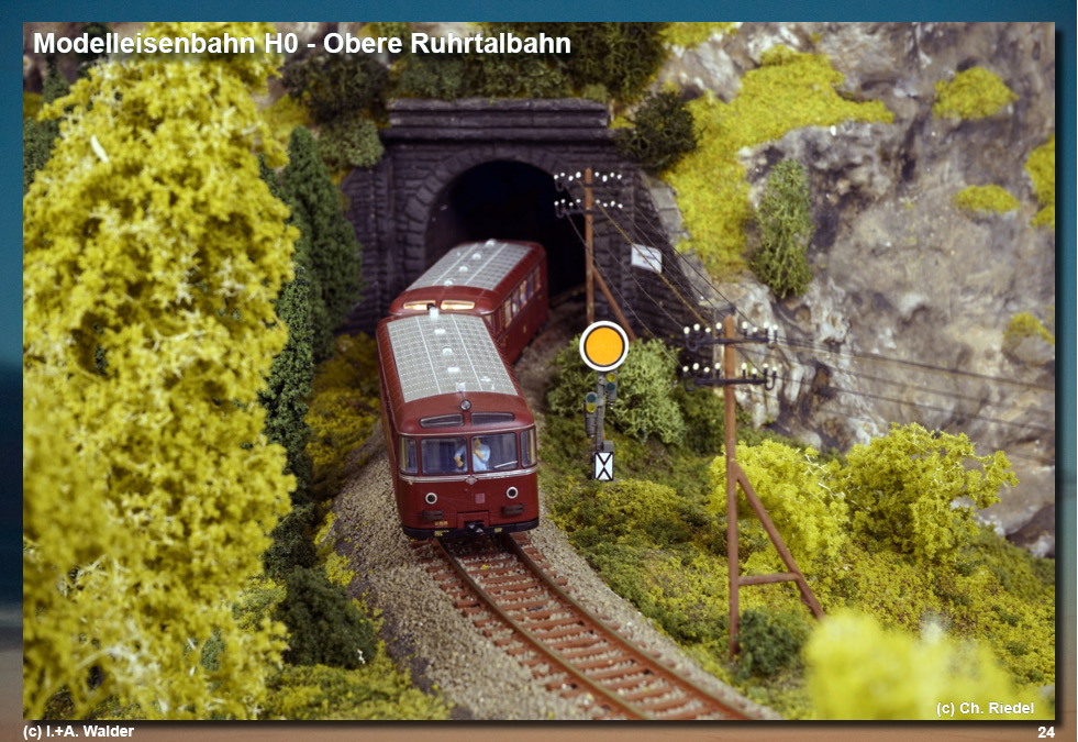 Eisenbahnmagazin Modelleisenbahnanlage H0 - Obere Ruhrtalbahn
