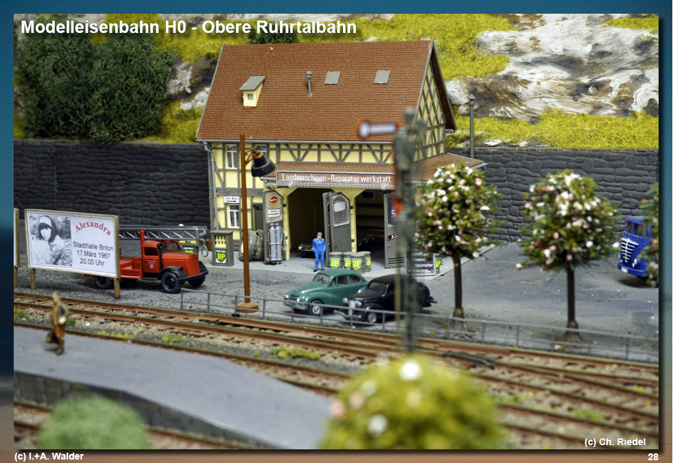 Eisenbahnmagazin Modelleisenbahnanlage H0 - Obere Ruhrtalbahn