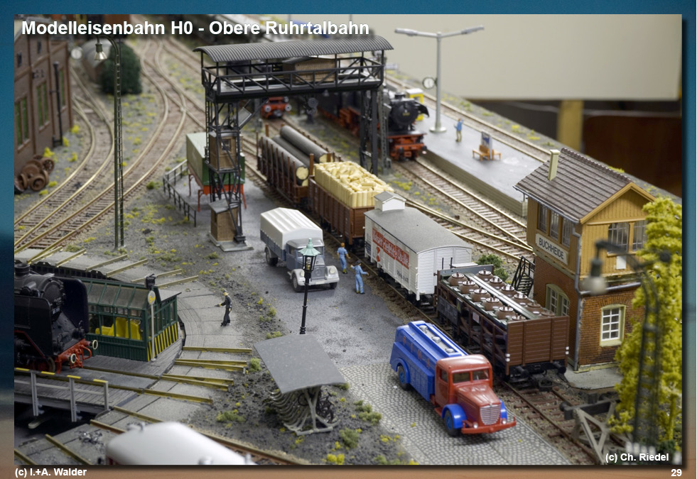 Eisenbahnmagazin Modelleisenbahnanlage H0 - Obere Ruhrtalbahn