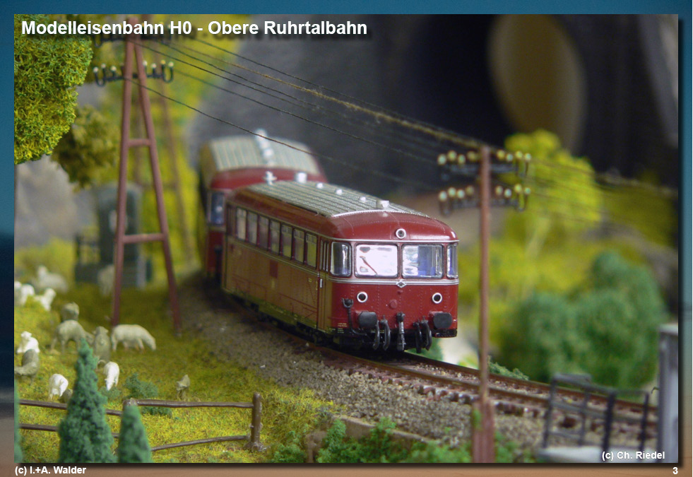 Eisenbahnmagazin Modelleisenbahnanlage H0 - Obere Ruhrtalbahn