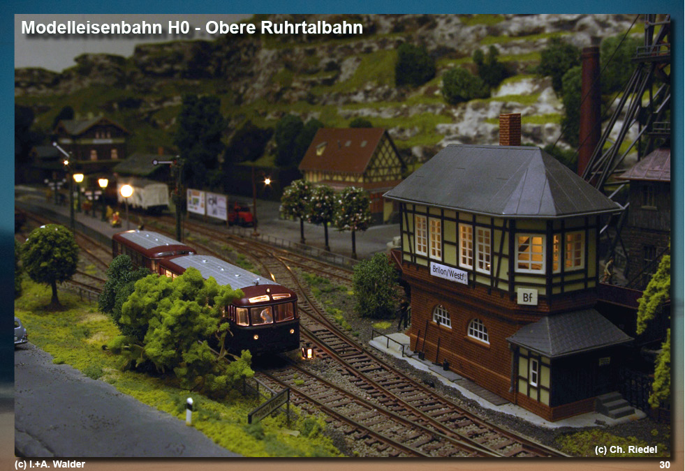 Eisenbahnmagazin Modelleisenbahnanlage H0 - Obere Ruhrtalbahn