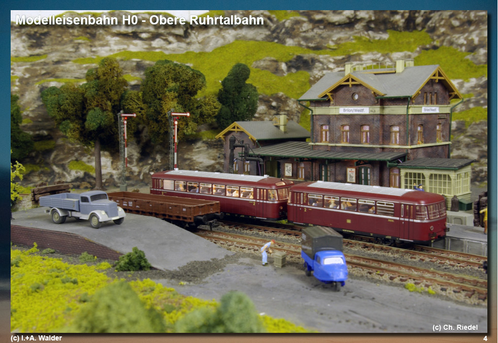 Eisenbahnmagazin Modelleisenbahnanlage H0 - Obere Ruhrtalbahn