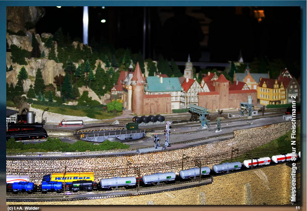 Eisenbahnmagazin Messeanlage Spur N Fleischmann