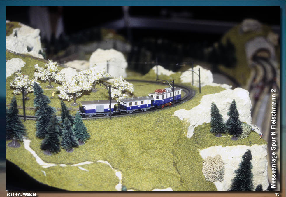 Eisenbahnmagazin Messeanlage Spur N Fleischmann