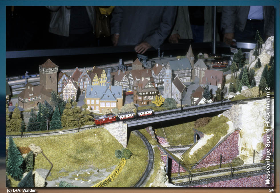 Eisenbahnmagazin Messeanlage Spur N Fleischmann