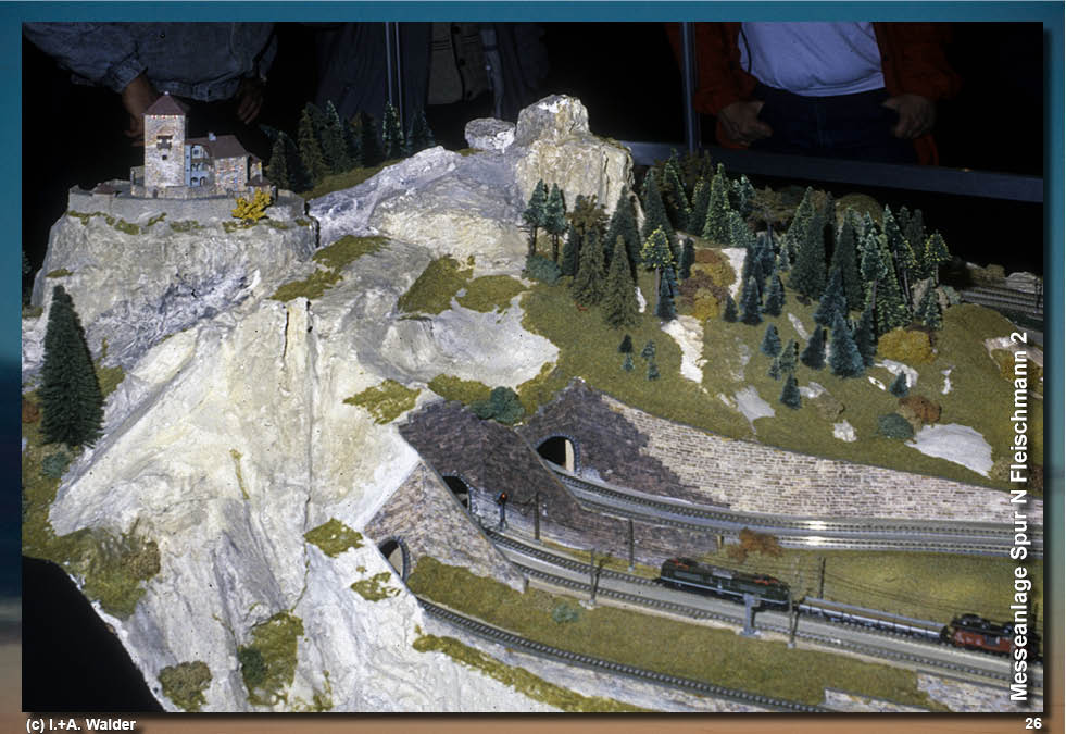 Eisenbahnmagazin Messeanlage Spur N Fleischmann