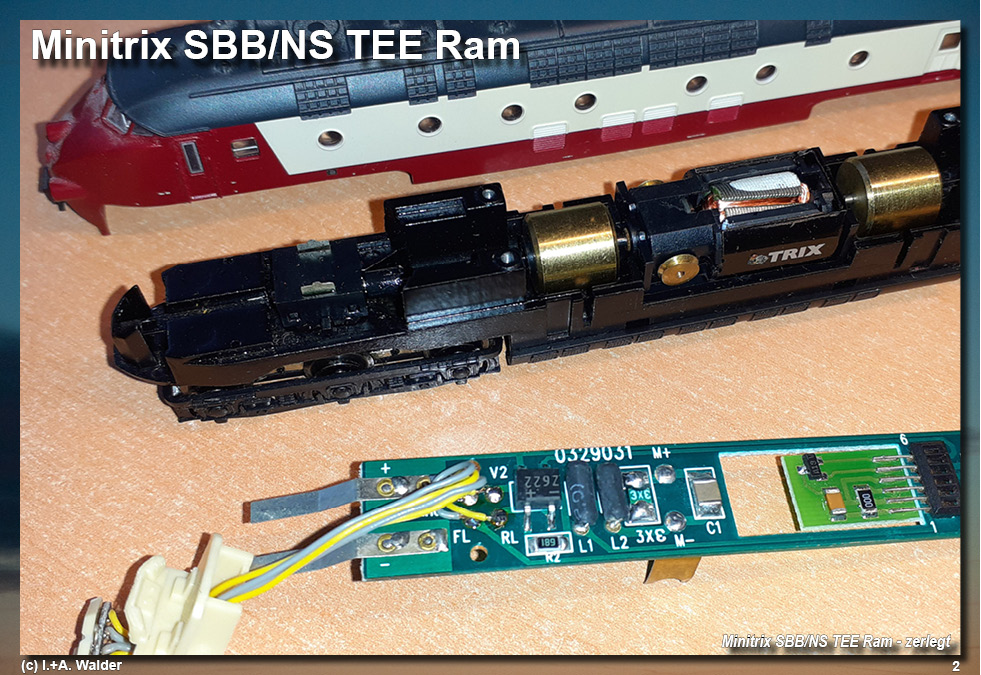 SBB/NS TEE Ram - Minitrix
