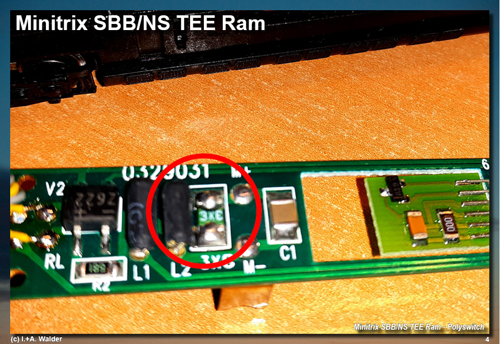 SBB/NS TEE Ram - Minitrix
