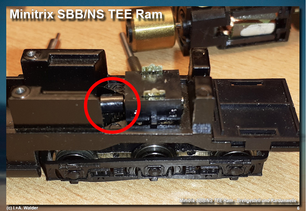 SBB/NS TEE Ram - Minitrix