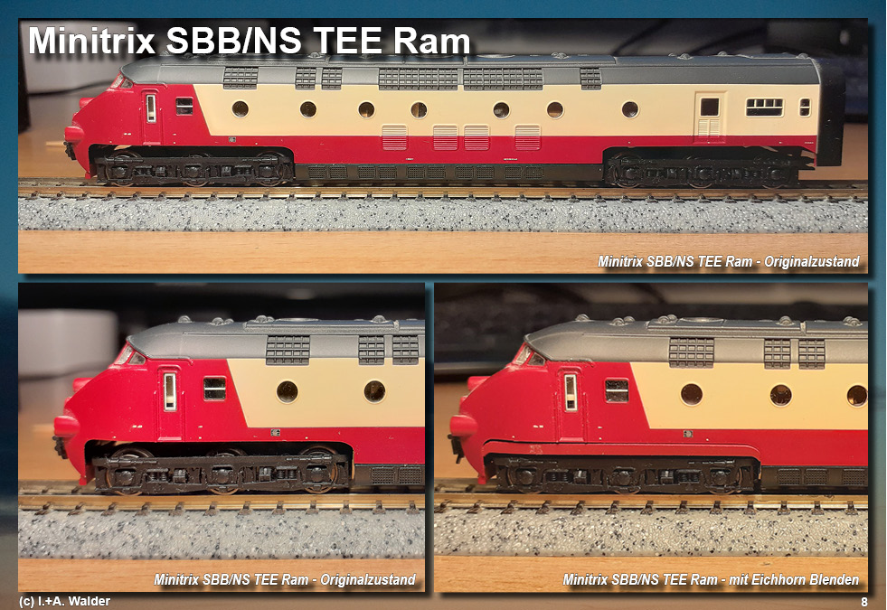 SBB/NS TEE Ram - Minitrix