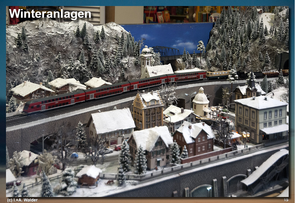 Eisenbahnmagazin Winter-Modelleisenbahnanlagen