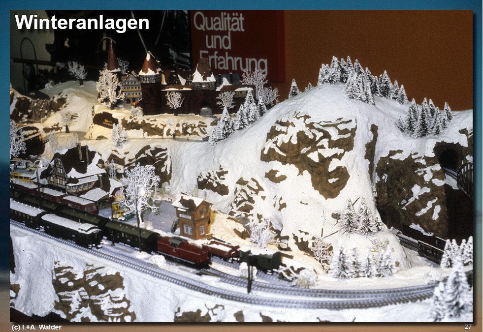 Eisenbahnmagazin Winter-Modelleisenbahnanlagen