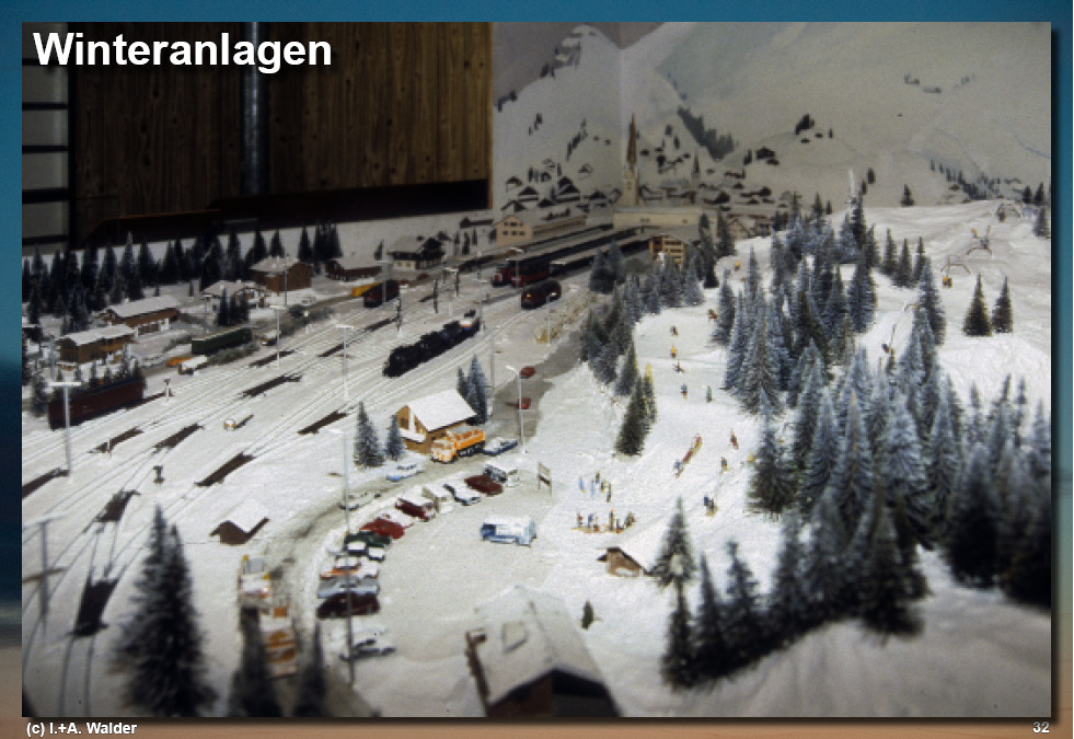 Eisenbahnmagazin Winter-Modelleisenbahnanlagen