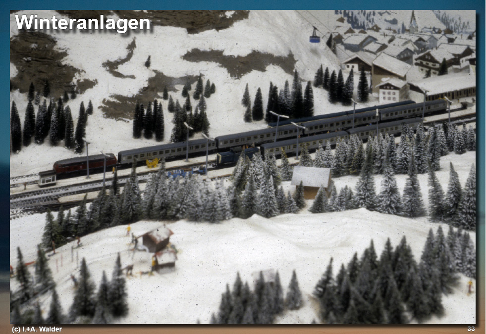 Eisenbahnmagazin Winter-Modelleisenbahnanlagen