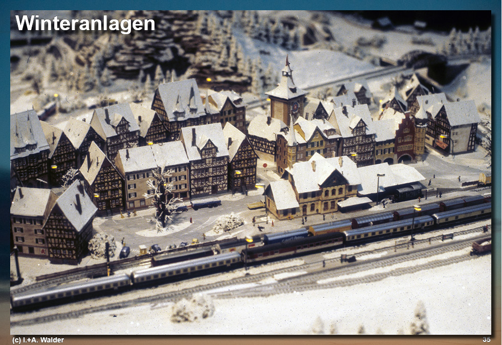 Eisenbahnmagazin Winter-Modelleisenbahnanlagen