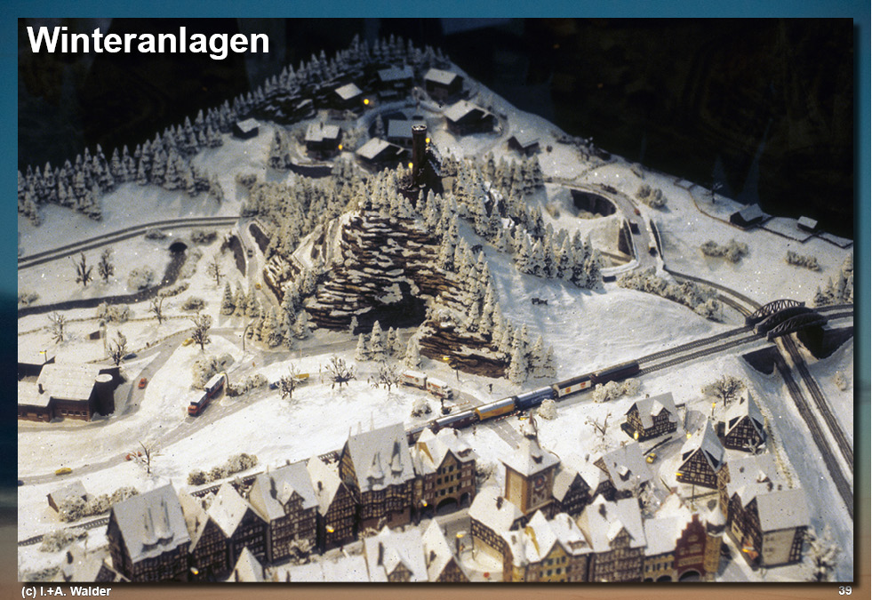 Eisenbahnmagazin Winter-Modelleisenbahnanlagen