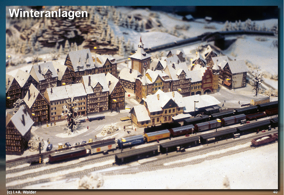 Eisenbahnmagazin Winter-Modelleisenbahnanlagen