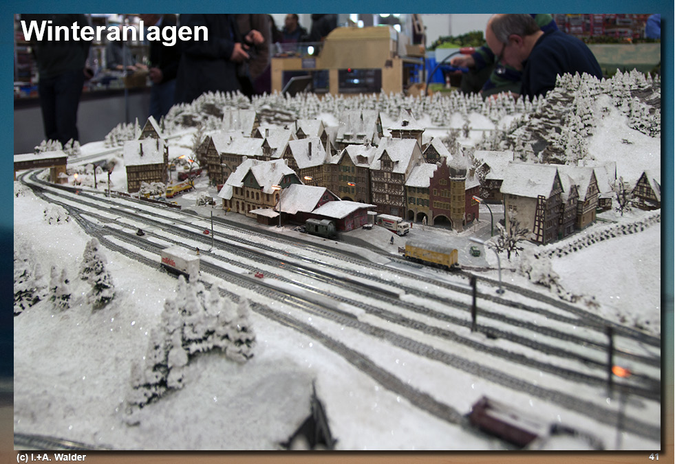 Eisenbahnmagazin Winter-Modelleisenbahnanlagen