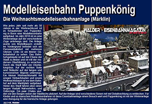 Modelleisenbahn Puppenkönig