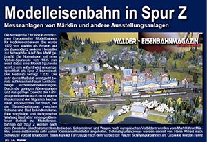 Märklin-Messeaqnlagen in Spur N