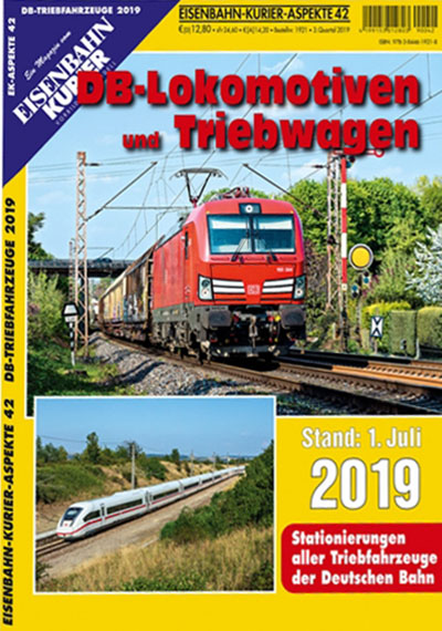 DB Lokomotiven und Triebwagen 2019